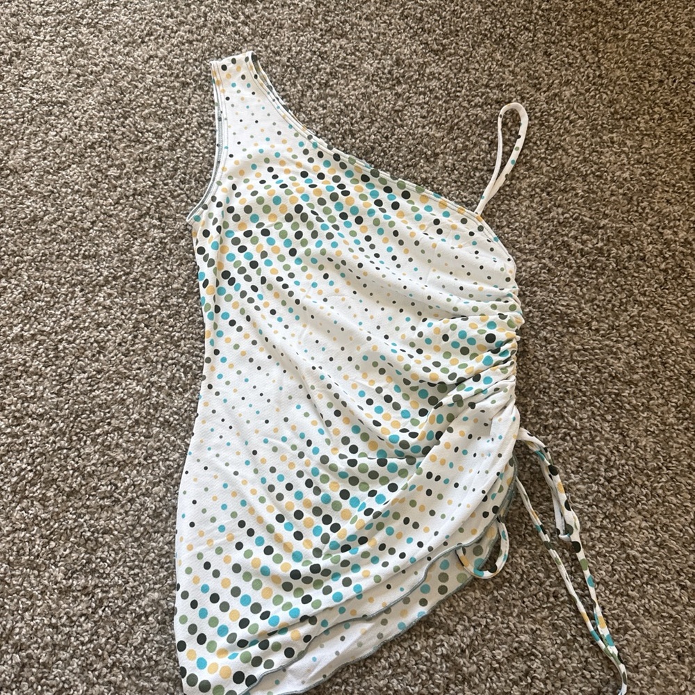 Soprano Y2K Multicolor Polka Dot top